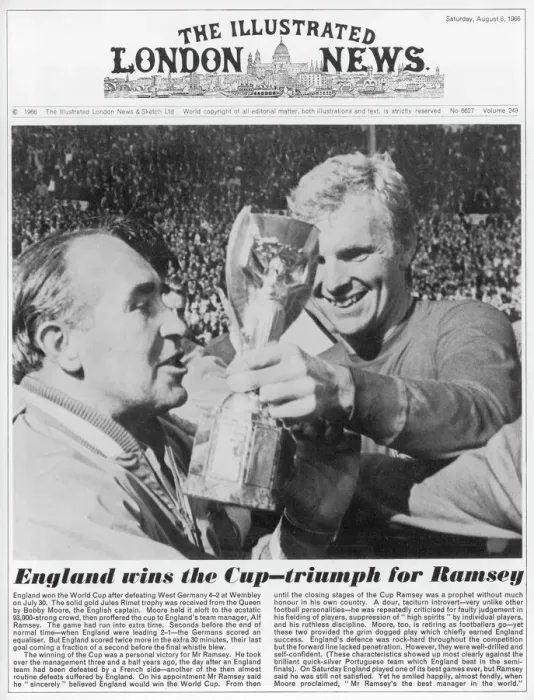 Framed Print : World Cup 1966 Front Cover Framed Print : World Cup 1966 Front Cover