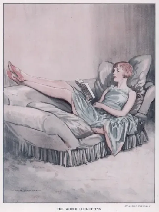 Framed Print : The World Forgetting
