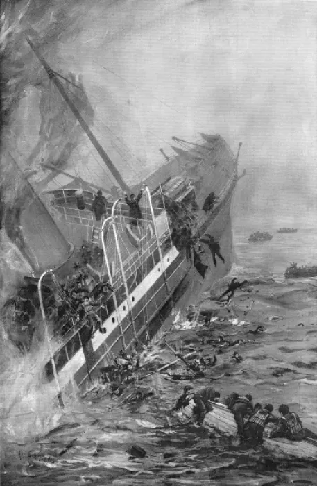 Framed Print : Wreck of the Stella Framed Print : Wreck of the Stella