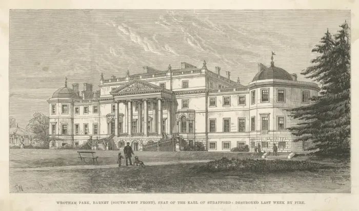 Framed Print : Wrotham Park