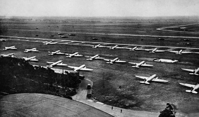 Framed Print : Wunstorf Airfield, near Hanover, 1948 Framed Print : Wunstorf Airfield, near Hanover, 1948