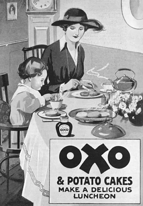 Framed Print : WW1 Oxo advertisement Framed Print : WW1 Oxo advertisement