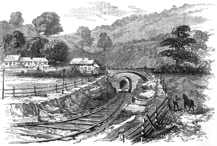 Framed Print : Wye Valley Railway