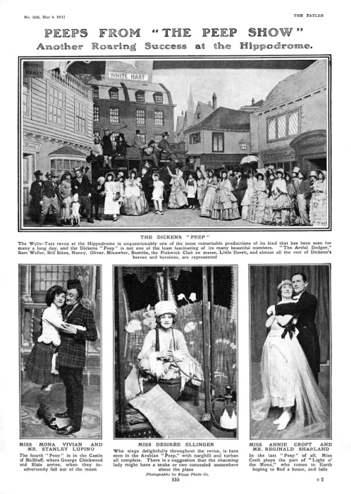 Framed Print : Wylie-Tate Revue The Peep Show at the Hippodrome Framed Print : Wylie-Tate Revue The Peep Show at the Hippodrome