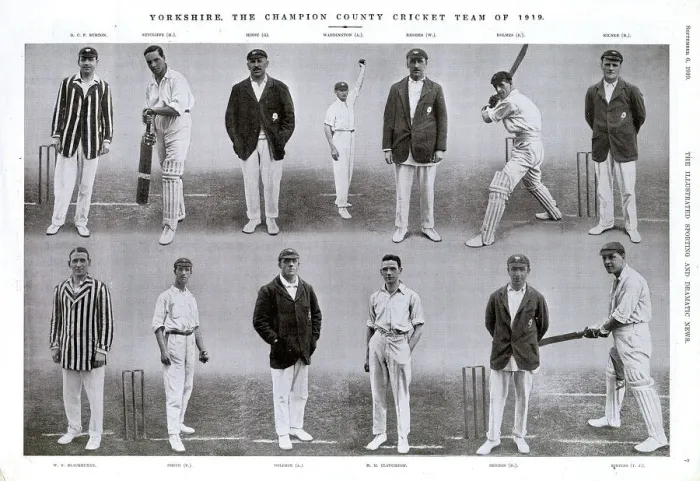 Framed Print : Yorkshire, The Champion County Cricket Team 1919 Framed Print : Yorkshire, The Champion County Cricket Team 1919