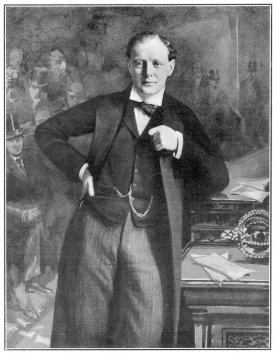 Framed Print : A Young Winston Churchill Framed Print : A Young Winston Churchill