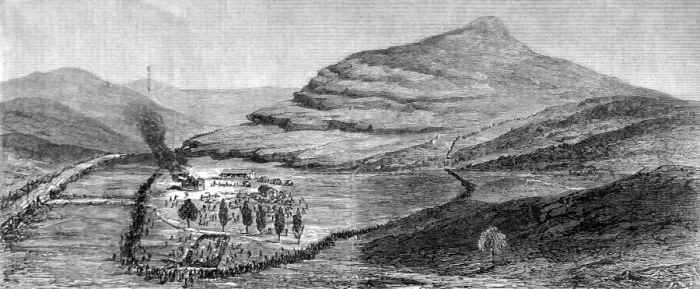 Framed Print : The Zulu war. The defence of Rorkes Drift, January 22nd 187 Framed Print : The Zulu war. The defence of Rorkes Drift, January 22nd 187