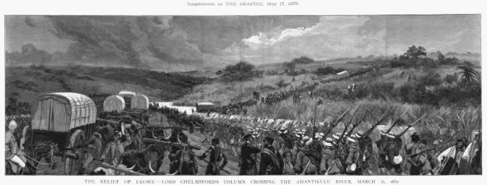 Framed Print : Zulu War March 1879 Framed Print : Zulu War March 1879