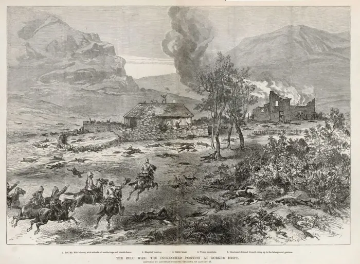 Framed Print : Zulu War Rorkes Drift Framed Print : Zulu War Rorkes Drift