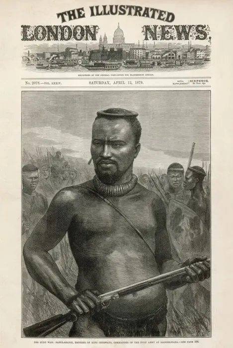 Framed Print : The Zulu wars. Dabulamanzi, brother of King Cetewayo (Cetshw Framed Print : The Zulu wars. Dabulamanzi, brother of King Cetewayo (Cetshw