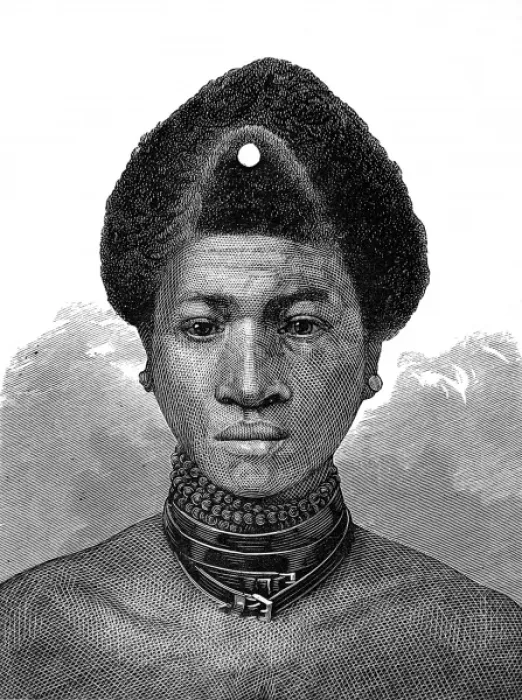 Framed Print : Zulu wars. Zulu dandies, showing the modes of wearing their