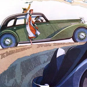 Art deco motoring Art deco motoring