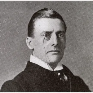 Austen Chamberlain (1863 - 1937), British Conservative MP. Date: 1903
