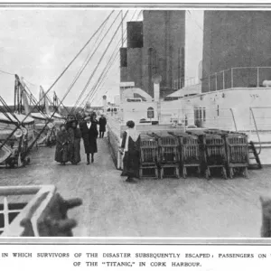 On board the Titanic On board the Titanic