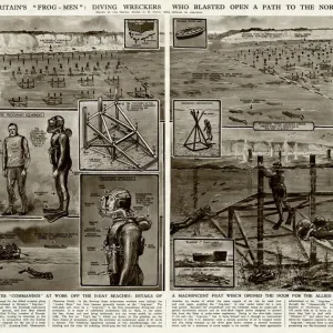 Britains frogmen divers by G. H. Davis Britains frogmen divers by G. H. Davis