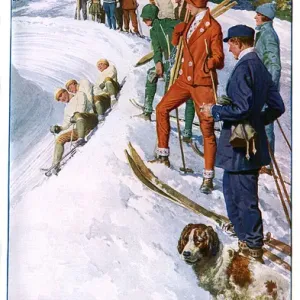 Burberry advert: Winter sports dress