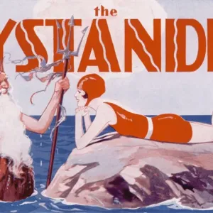 Bystander masthead by Harry Woolley, 1930