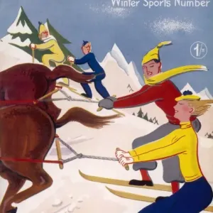 The Bystander Winter Sports Number front cover