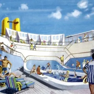 Canberra: the swimming-pool