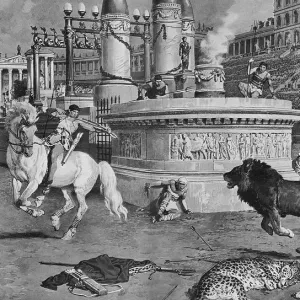 Circus Maximus in Rome by Matania Circus Maximus in Rome by Matania