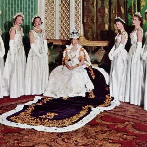 The Coronation of H. M. Queen Elizabeth II at Westminster The Coronation of H. M. Queen Elizabeth II at Westminster
