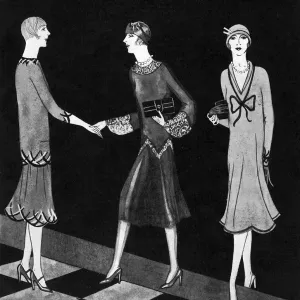 Fashion designs for 1925 by Gordon Conway