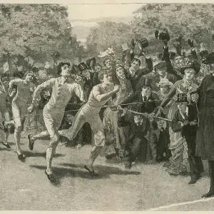 The Finish of the Mile Race- A Dead Heat