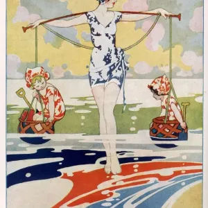 The Holiday Governess de Luxe. by Charles Robinson