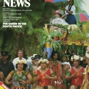 ILN front cover of the Queen in South Pacific ILN front cover of the Queen in South Pacific