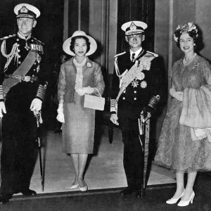 King Bhumibol Adulyadej and Queen Sirikit of Thailand King Bhumibol Adulyadej and Queen Sirikit of Thailand