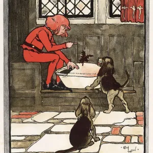 Little Jack Horner Sat In The Corner by Cecil Aldin
