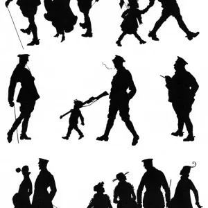 Military uniform a commonplace sight, WW1 Military uniform a commonplace sight, WW1