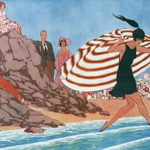 The Plage by A. Vallee