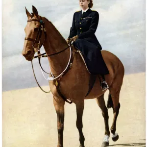 Princess Elizabeth at Trooping the Colour 1947 Princess Elizabeth at Trooping the Colour 1947