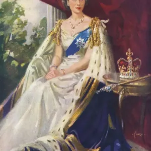Queen Elizabeth II by Terence Cuneo Queen Elizabeth II by Terence Cuneo