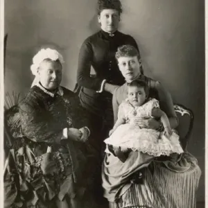 Queen Victoria - four generations