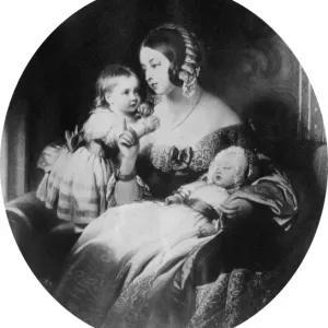Queen Victoria with Princess Victoria