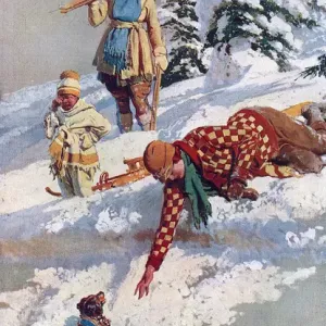 The Rescue by Fortunino Matania The Rescue by Fortunino Matania