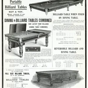 Rileys Billiard Tables, available for private houses