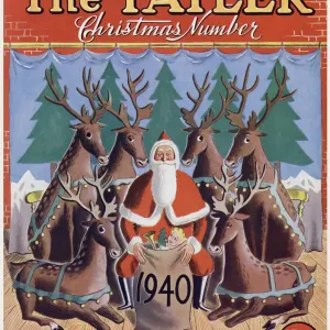 Tatler Christmas Number front cover, 1940