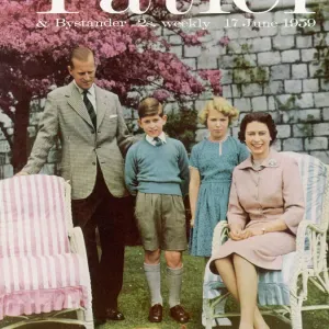 Tatler cover: Queen Elizabeth II and her family Tatler cover: Queen Elizabeth II and her family