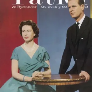 Tatler front cover: Queen Elizabeth II and Prince Philip