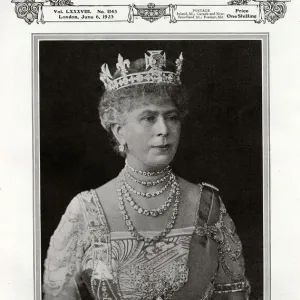 Tatler cover - Queen Mary