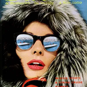 Tatler cover - Winter Sports & Spring Cruise Number 1959