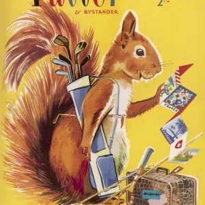 Tatler Travel Number front cover, 1956