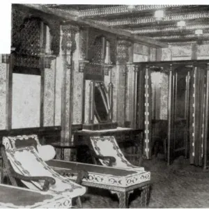 The Turkish Bath Cooling Room on board the Titanic The Turkish Bath Cooling Room on board the Titanic