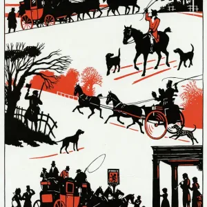 Victorian Christmas time by H. L. Oakley Victorian Christmas time by H. L. Oakley