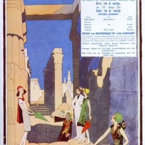 Visit Egypt advertisement by Gladys Peto