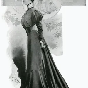 Walking costume 1905