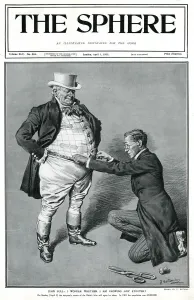 United Prints: 1911 Census - John Bull being measured